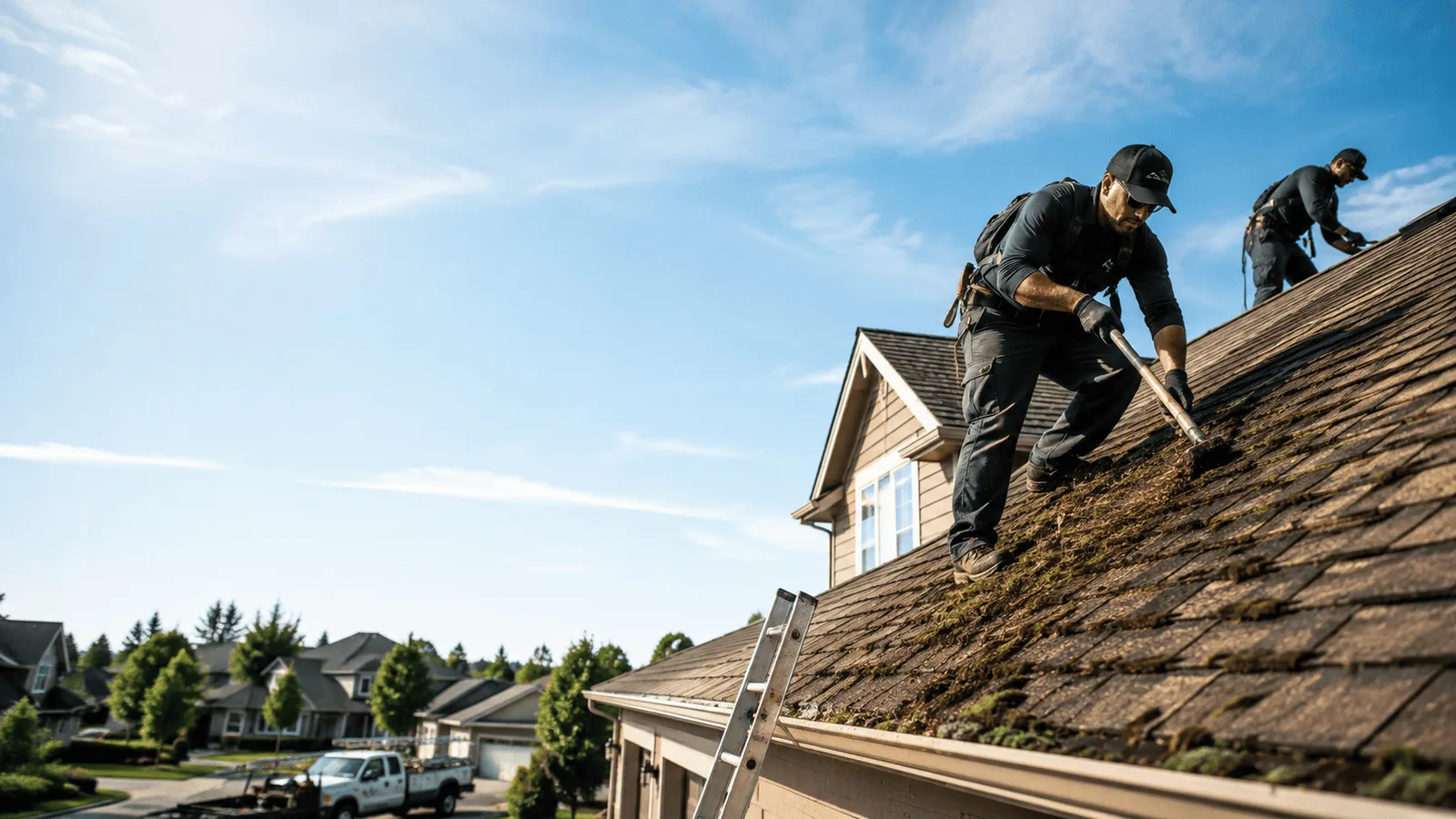 Roof Moss Removal in Lamona, WA near me
